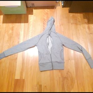 Women's Gray Hoodie Sweater